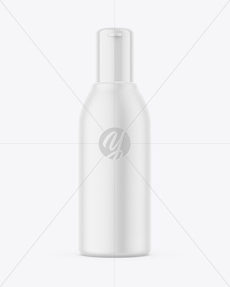 Matte Plastic Bottle Mockup body 2350