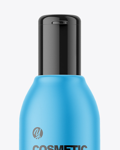 Matte Plastic Bottle Mockup conditioner 2353