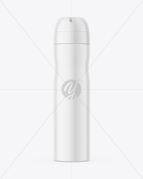 Matte Spray Bottle Mockup aerosol 2301
