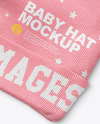 Baby Winter Hat Mockup