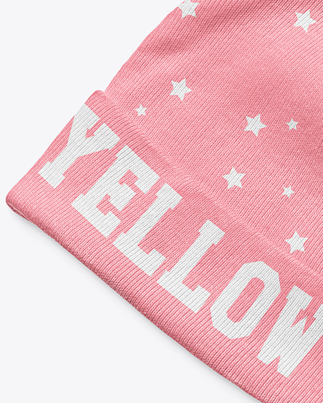 Baby Winter Hat Mockup