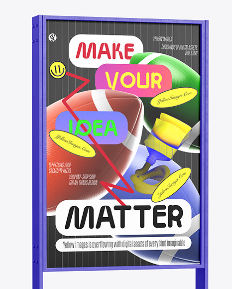 Billboard Mockups half side view 1034