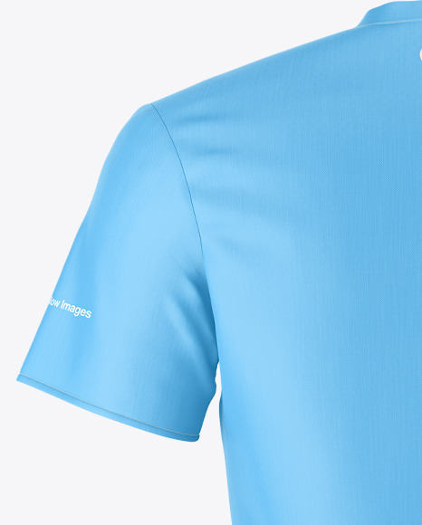 Women s Medical Uniform Mockup   Back View PSD #1