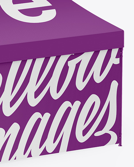 Display Tent Mockup PSD #1