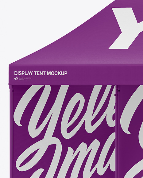 Display Tent Mockup PSD #2