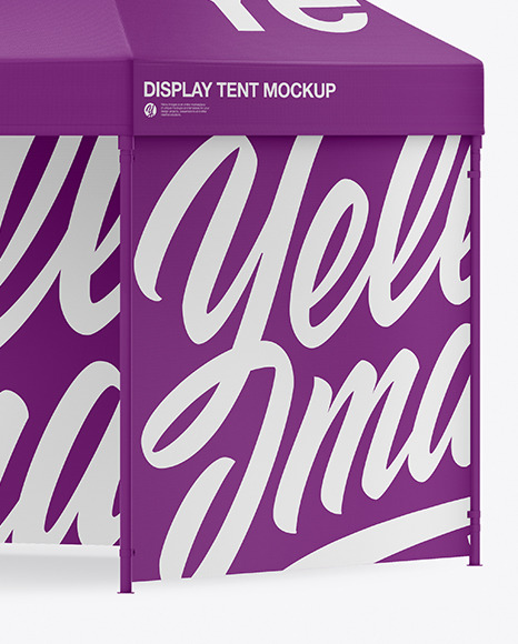 Display Tent Mockup PSD #1