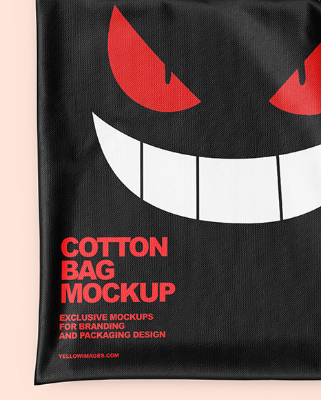 Cotton Bag Mockup PSD #7