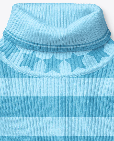 Kids Turtleneck Mockup