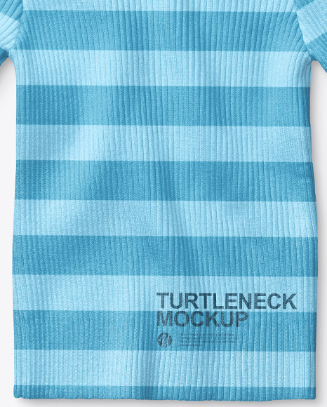 Kids Turtleneck Mockup