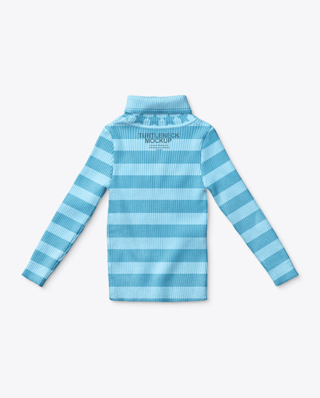 Kids Turtleneck Mockup
