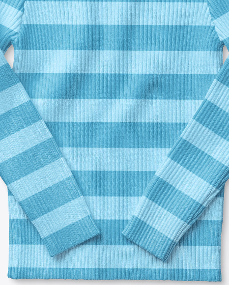 Kids Turtleneck Mockup