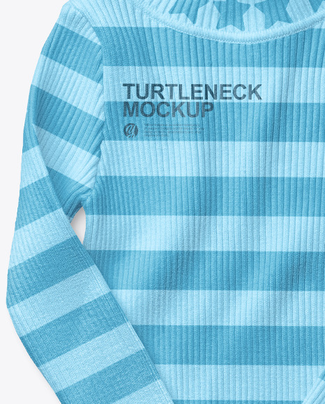 Kids Turtleneck Mockup