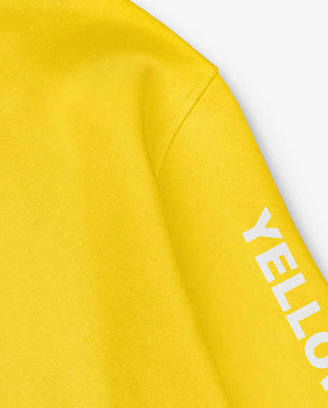 Hoodie Mockup – Back View