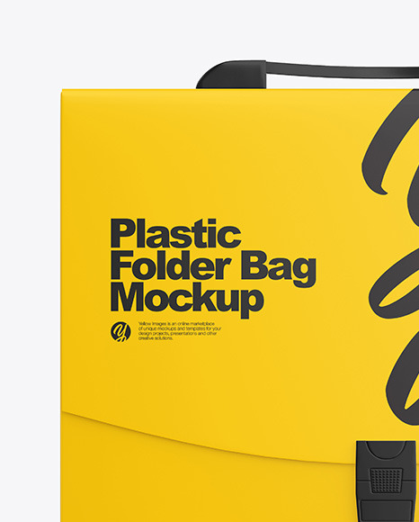 Plastic Folder Bag Mockup PSD #2