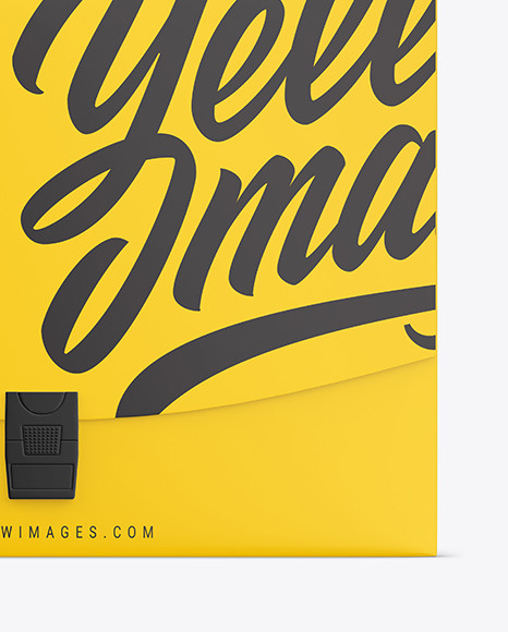 Plastic Folder Bag Mockup PSD #1