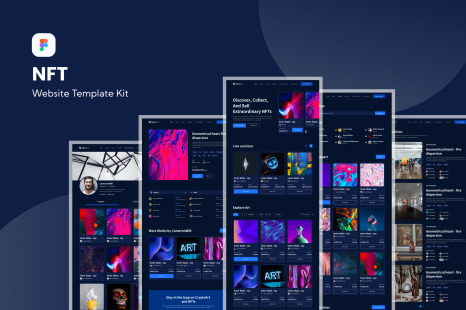 NFT Website Template Kit