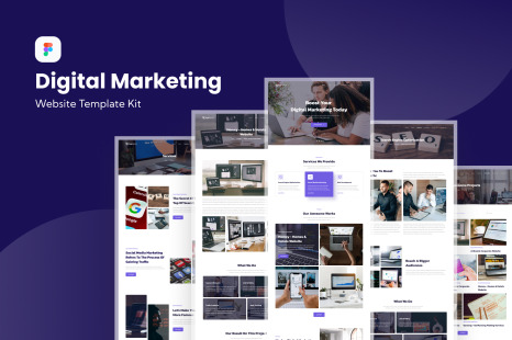 Digital Marketing Agency Website Template