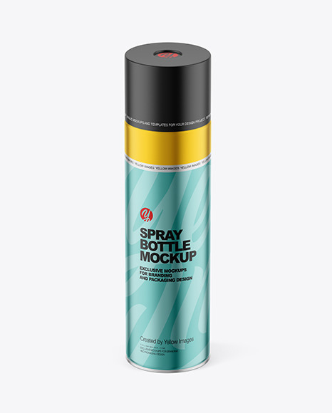 Spray Bottle Mockup