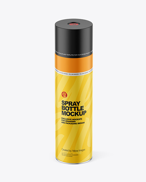 Spray Bottle Mockup