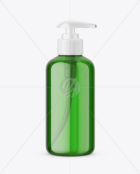 Green Plastic Soap Bottle Mockup - Free Download Images High Quality ...