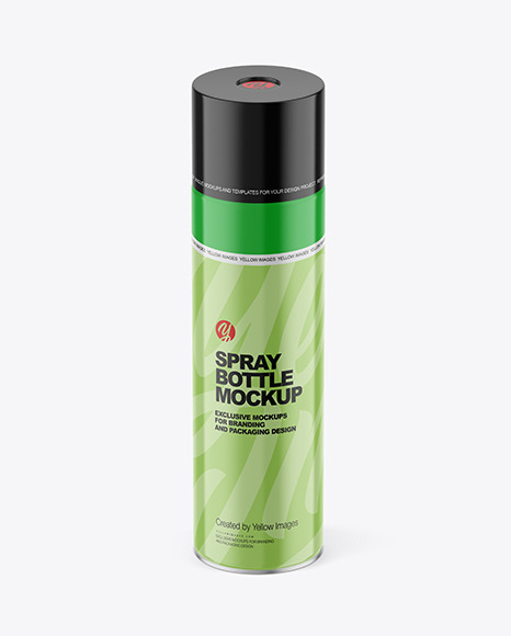 Spray Bottle Mockup