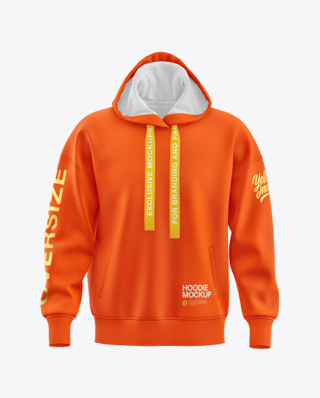 Oversize Hoodie Mockup