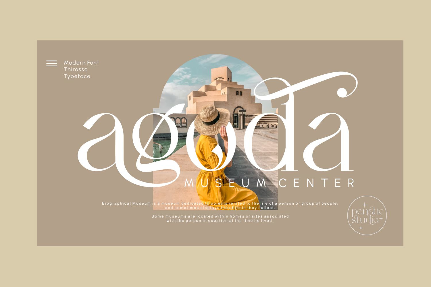 Thirossa - Beauty Typeface