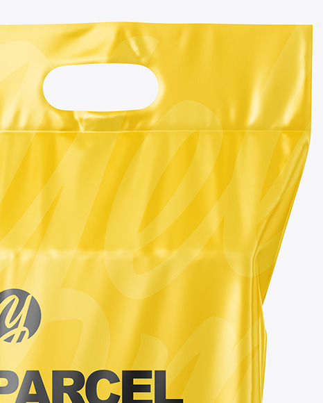 Glossy Parcel Mockup PSD #2