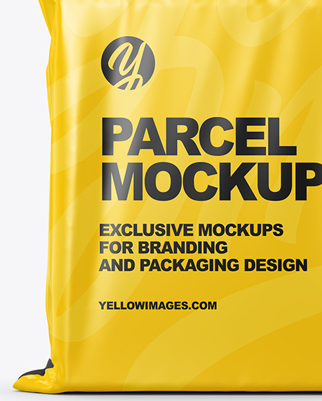 Glossy Parcel Mockup PSD #1