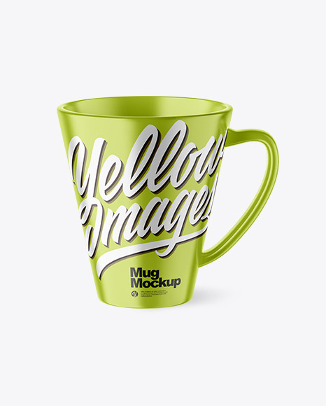 Metallic Mug Mockup