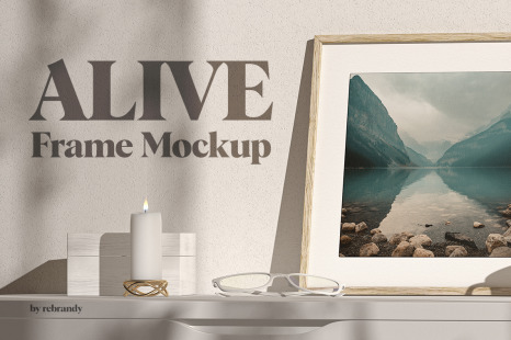 Alive Frame Mockup