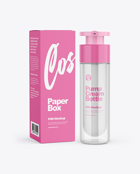 Cosmetic Jar Mockup