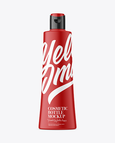 Matte Cosmetic Bottle Mockup