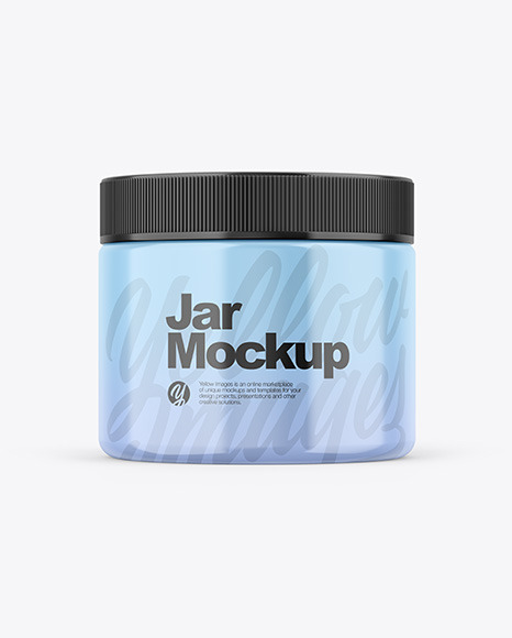 Glossy Jar Mockup
