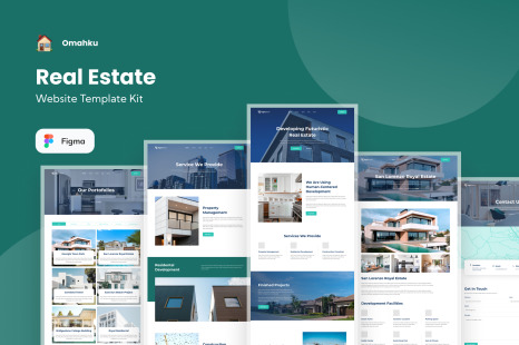 OmahKu Real Estate Website Template