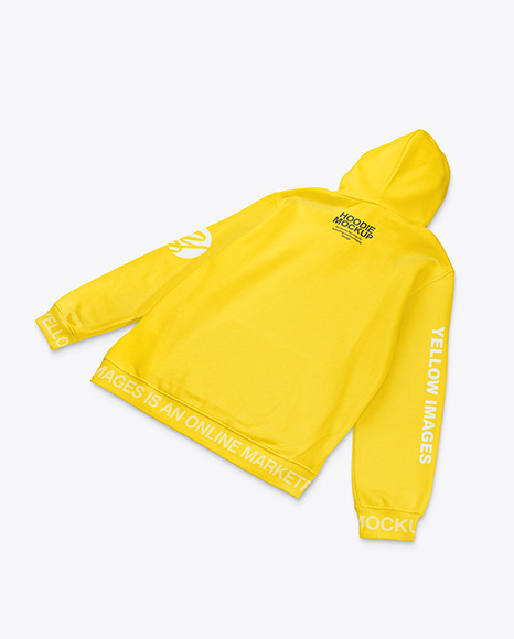 Hoodie Mockup – Back View