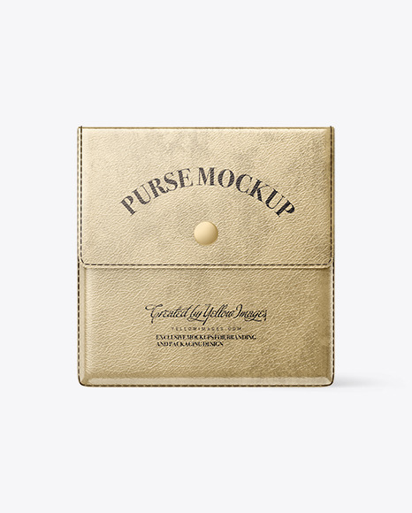 Metallized Purse Mockup