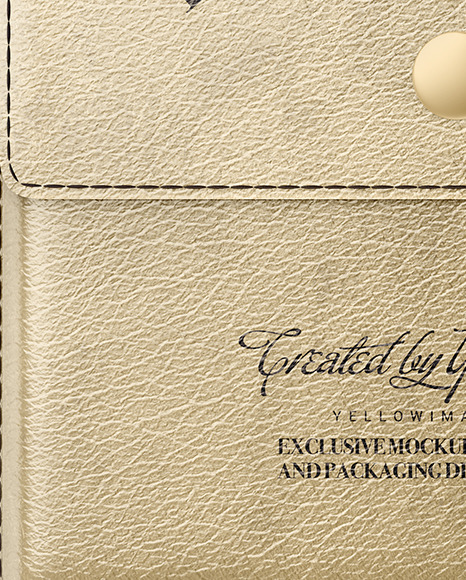 Metallized Purse Mockup PSD #2