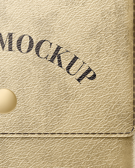 Metallized Purse Mockup PSD #1