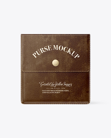 Leather Purse Mockup