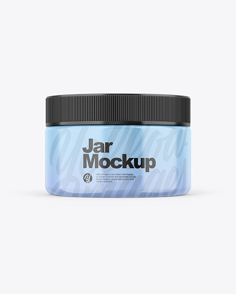 Glossy Jar Mockup