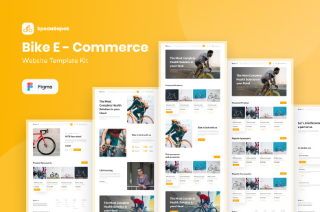 SpedaBapak - Bike Ecommerce Website Template