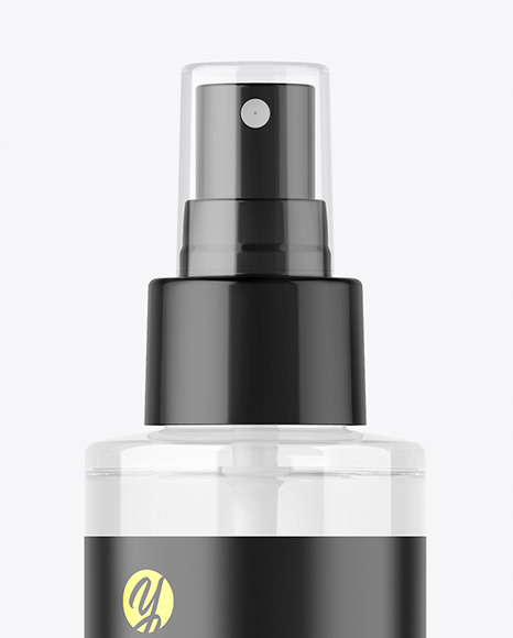 Clear Spray Bottle Mockup body 110485