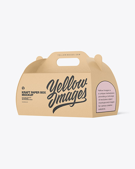 CURVED HANDLE BOX MOCKUPS