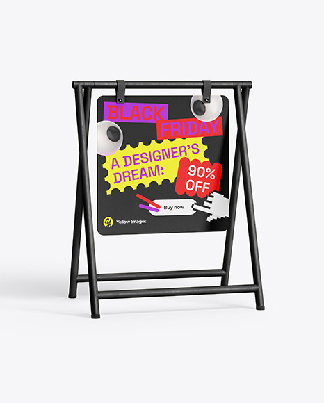 Stand Banner Mockup