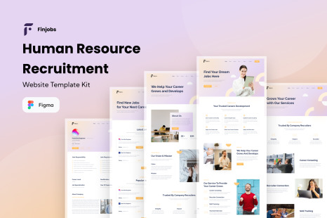 Finjobs - Human Resource Website Template