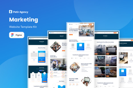 Petir Agency - Marketing Website Template