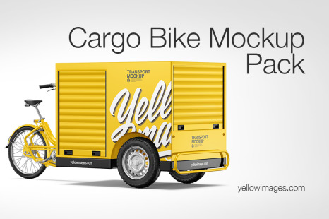 Cargo Bike Mockup Pack