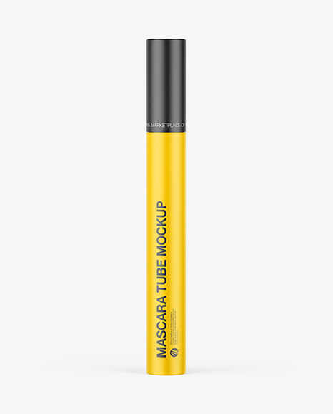 Matte Mascara Tube Mockup