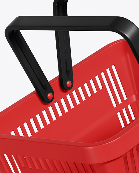 Shopping Basket Mockup PSD #1